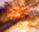 Cen A - detail temné části (spirální galaxie)